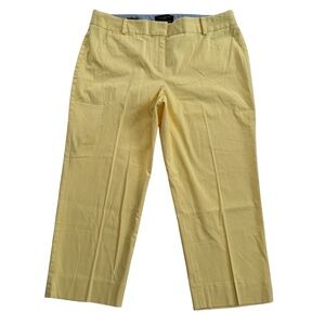 Talbots Signature Women’s Yellow Casual Ankle Pants Size 12 Petite